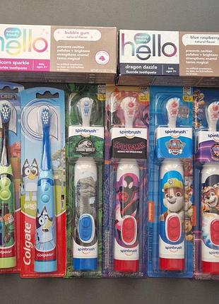Зубна щітка дитяча електрична spinbrush