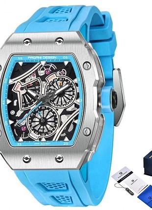 Наручний годинник pagani design pd-ys012 silver-blue