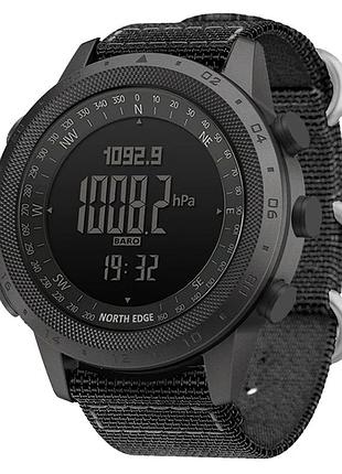 Чоловічий спортивний водостійкий тактичний з компасом годинник north edge desert 5bar з компасом