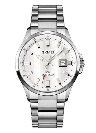 Наручний годинник skmei 1654si silver