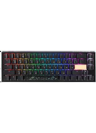 Механічна клавіатура ducky one 3 sf cherry mx red rgb black ua