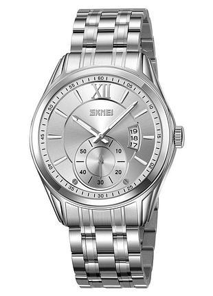 Наручний годинник skmei 9319sisi silver-silver