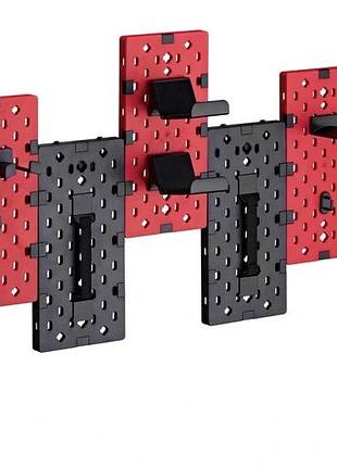 Настінна дошка-органайзер officepro wo1080b black/red