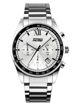 Наручний годинник skmei 9096si silver
