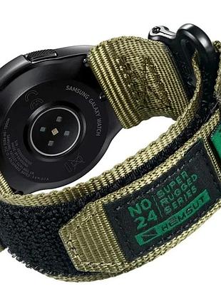 Ремінець для годинника hemsut hga121 super strong nylon green 20mm