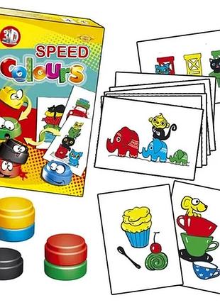 Дитяча настільна гра "speed colours" mkz0805 від 2х років