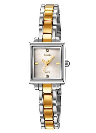 Наручний годинник skmei 2315tgd silver-gold