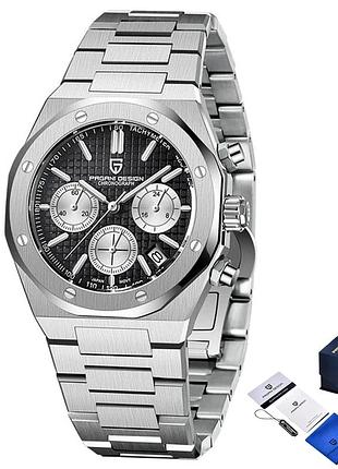 Наручний годинник pagani design pd-1707 silver-black