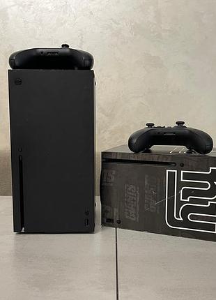 Ігрова консоль microsoft xbox series x, 4k, 1tb, 16gb, amd zen 2 + джойстик