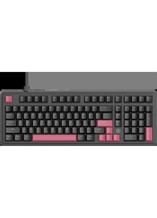 Дротова механічна клавіатура ajazz ak980 red switches black red (ak980-r-br)