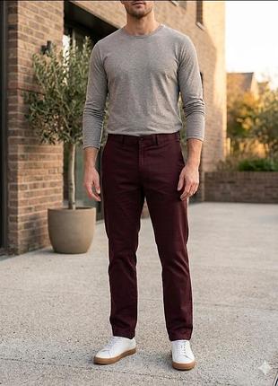 Чоловічі штани чиноси marks & spencer р. 34/31, regular fit