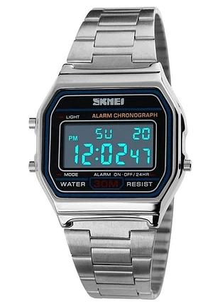 Дитячі годинники skmei popular silver 1123s