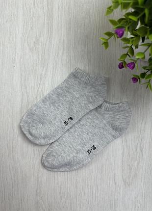 Носки серые короткие