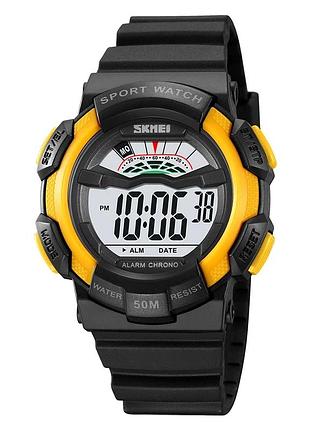 Наручний годинник skmei 2153bkyl black-yellow