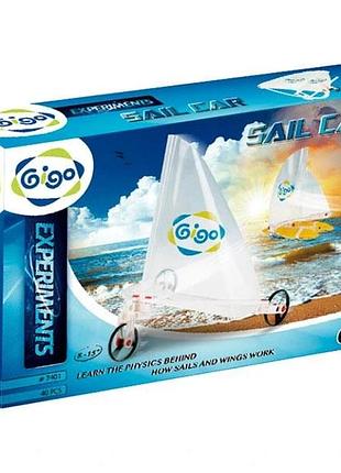Конструктор gigo експерименти катамаран 40 деталей (7401)