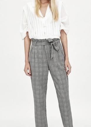 Жіночі брюки в клітинку zara