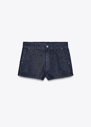 Zara! новые джинсовые шорты! размер 36(s)