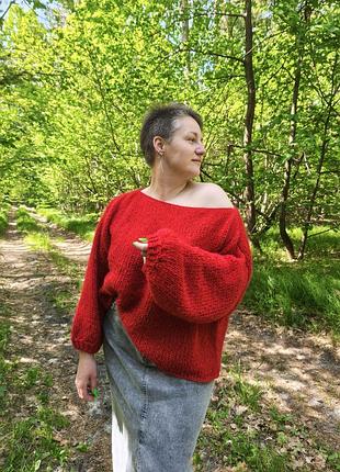 Кофта женская. sweatr "wild cherry"