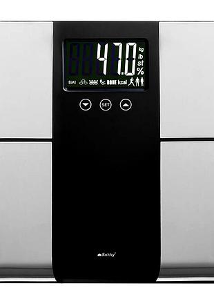 Аналитические весы напольные до 225 кг с lcd дисплеем для ванной abs стекло ruhhy se0818