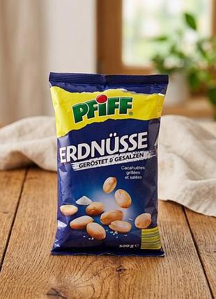 Арахис жареный соленый pfiff ordnüsse, 500 г нижочки