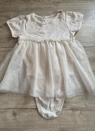 Бодісукня h&m 6-9 м.