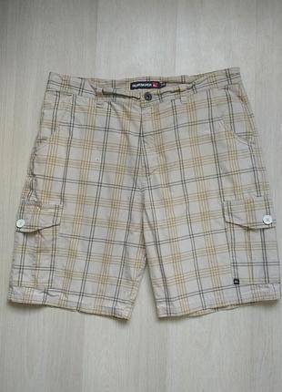 Чоловічі плотні карго шорти quiksilver, розмір л-хл нюанс