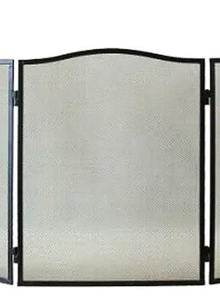 Защитная сетка экран для камина 60x95 см нержавеющая сталь черный strend pro мс0371