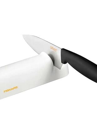 Точилка механическая керамическая для кухни белая fiskars se0959