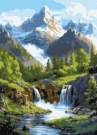 Картина за номерами - краєвиди гір ©art_selena_ua идейка 40х50 см (kho6401)