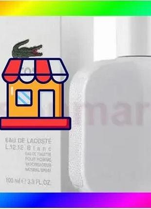 Bs чоловіча туалетна вода best mix eau de lacoste lacoste l. 12.12 blanc 100 мл bas77/n
