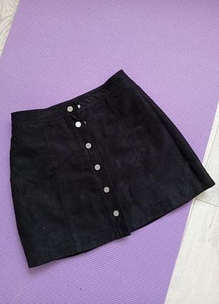 Міні юбка чорного кольору h&m