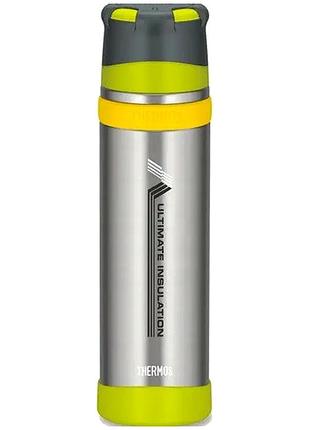 Термос питний 0.9 літра з чашкою для кемпінгу неіржавка сталь thermos se1092