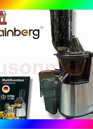 Bs соковитискач rainberg rb-2284 best mix для фруктів овочів 3800 вт bas77/n