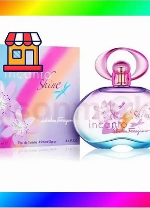 Bs туалетна вода жіноча best mix salvatore ferragamo incanto shine 100 ml bas77/n