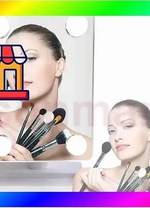 Bs зеркало с led best mix подсветкой прямоугольное hh083 360° (wo-13) настольное зеркало с подсветкой bas77/n