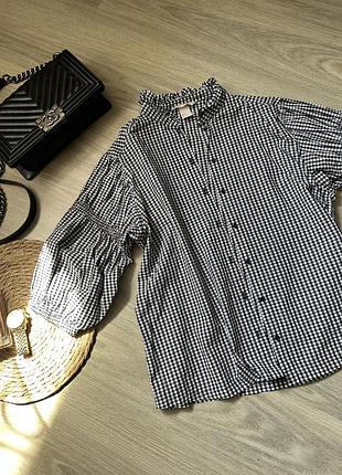 Блуза рубашка женская h&m