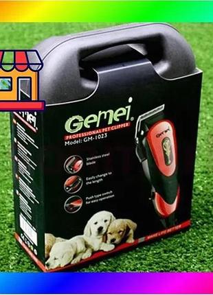 Bs профессиональная машинка для best mix стрижки животных gemei gm-1023 bas77/n