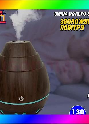Bs увлажнитель воздуха аромадифузор best mix с подсветкой humidifier rgb 7 цветов света, ультразвуково bas77/n