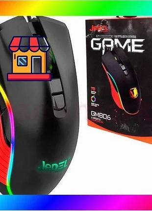 Bs провідна мишка jedel best mix gm806 для пк і ноутбука black bas77/n