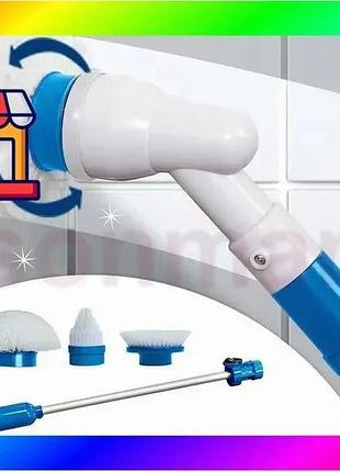 Bs электрощётка для уборки best mix electric spin scrubber 5в1 (7,4v 2600 mah) bas77/n