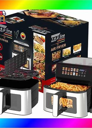 Bs фритюрниця 14л з best mix двома тенами 4000вт zepline zp-211 bas77/n