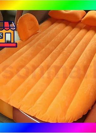 Bs надувной автомобильный матрас best mix на заднее сиденье с подушками car mattress bas77/n