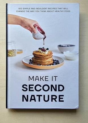 Кулінарна книга англійською  «make it second nature» з qr кодом під кожним рецептом з посиланням на відео.