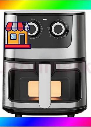 Bs аерофритюрниця 8l rainberg best mix rb-2269 чорна 4200w bas77/n