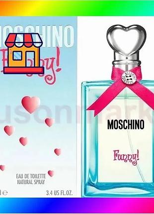 Bs туалетна вода жіноча best mix moschino funny 100 мл bas77/n
