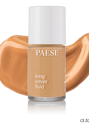 Long cover fluid paese 30ml (3,5) honey тональний крем флюїд вирівнюючий для сухої шкіри