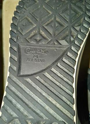 Кожаные утеплённые кеды converse. 7