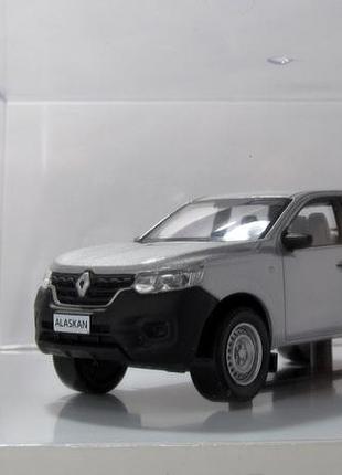 Renault alaskan 2018, norev. 1:43 коробка и бокс. рено 2018
