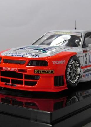 Nissan skyline gtr r33 jgtc n3 1998, ebbro. 1:43 коробка и бокс носсан Формаr r33 1998