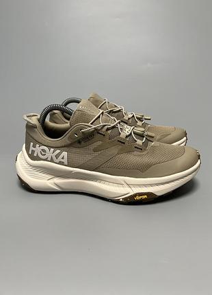 Трейлові бігові трекінгові кросівки hoka one one transport gtx gore-tex 1133958f degg